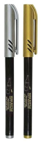 Bottle Metallic Marker Set of 2 (Gold and Silver)
