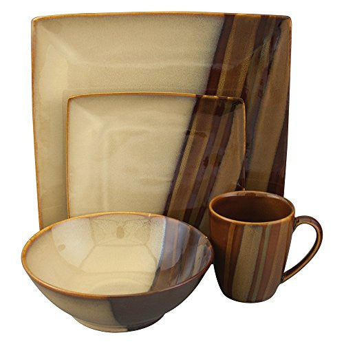 Avanti Brown, 16 PC Set