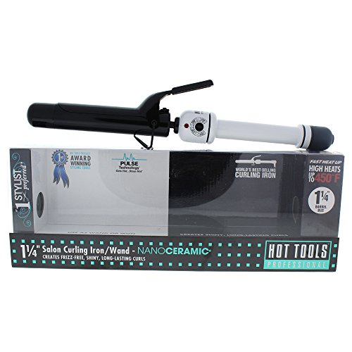 Hot Tools 1 1/4" Black & White Nano Ceramic