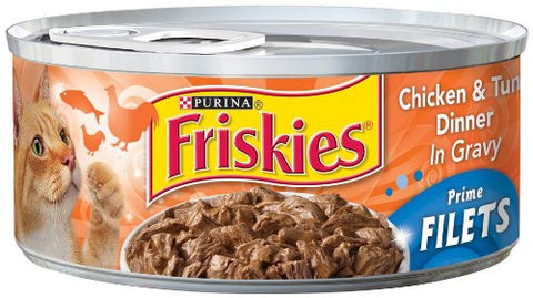 Friskies Prime Fillet Chicken & Tuna 5.5 oz