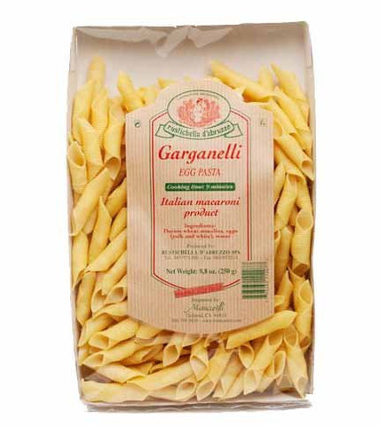 Egg & Flavored Pasta, Egg Garganelli, 250 gr