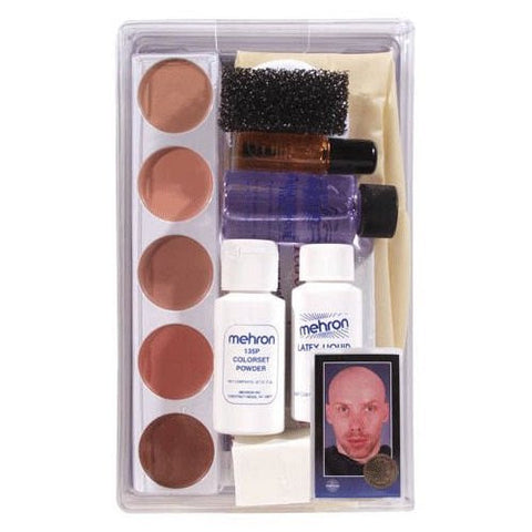 Character Makeup Kit Bald Cap Premium