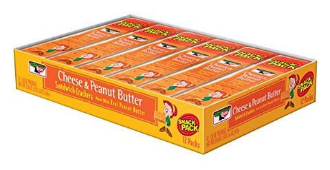 Keebler Cheese & Peanut Butter Crackers, 1.8oz