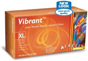 Aurelia Vibrant Micro-textured Exam Gloves-Extra Large-100/Box