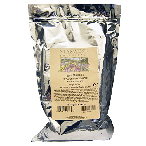 Psyllium Husks Whole, 1 Lb