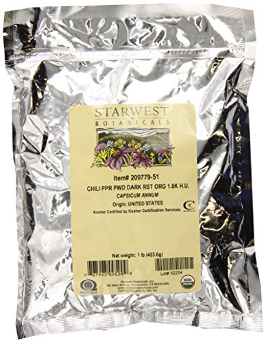 Organic Chili Powder Med, 1 lb
