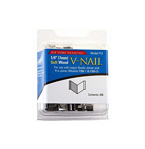 1/4" (7mm) V-Nail Soft Wood - 200 V-nails/pk