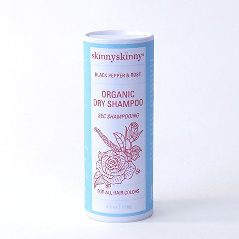 Black Pepper and Rose Organic Dry Shampoo 4.5 oz