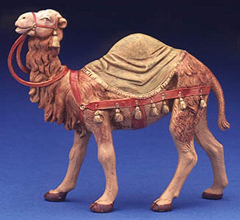 5" CAMEL W/BLANKET FIG FONTANINI