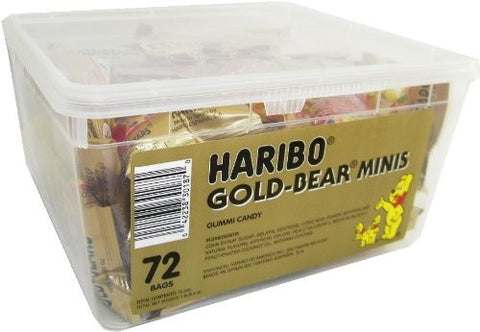 Gold Bears Mini Tub Haribo