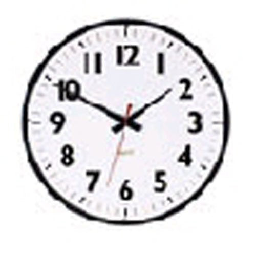 14" Commercial Wall Clock, Battery or Electric