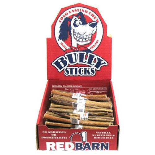 Natural Bully Stick, 9 Inch