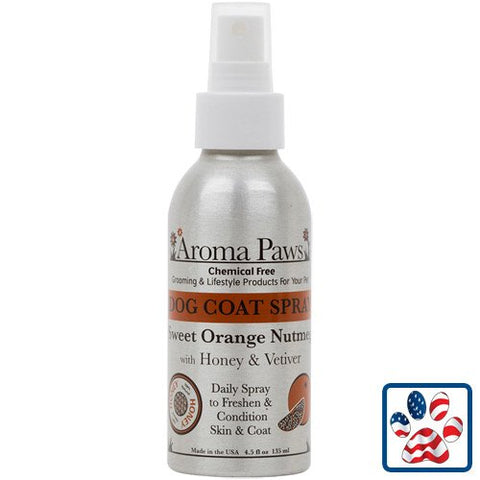 Orange Nutmeg Vetiver 4.5 oz. Deodorizing Coat Spray