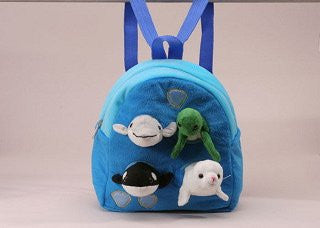11" Ocean Animals Backpack