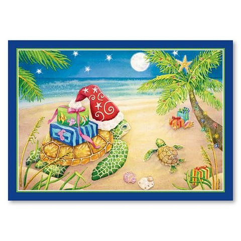 Christmas Card - Sea Turtle Christmas