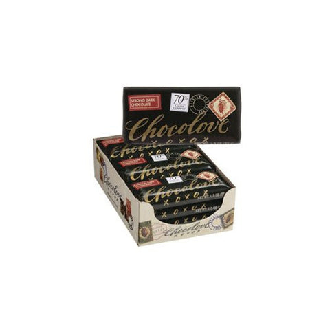 CHOCOLOVE, XOXO STRONG DARK MINI BAR 1.3OZ