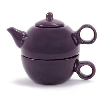 1-Cup Tea for Me Tea Pot - Plum
