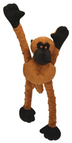 GoDog Crazy Tugz Monkey with Chew Guard - Brown, Large (not in pricelist)