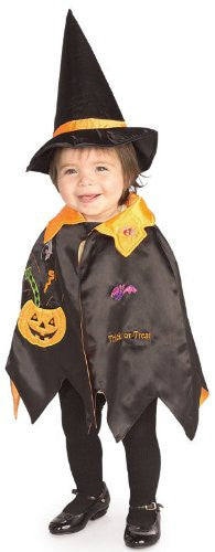 Pumpkin Witch Cape - Toddler