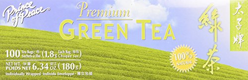 Prince of Peace Premium Green Tea, 100 Tea Bags