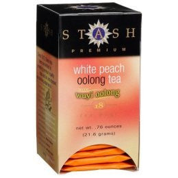 Oolong Tea White Peach 18 Bags (Pack of 2)