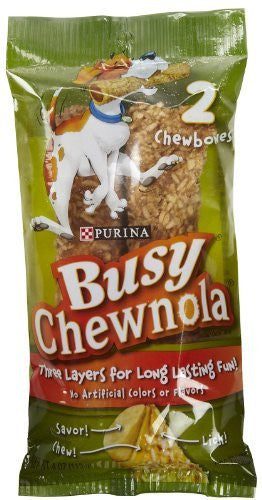 Busy Bones Chewnola Treats 4 oz