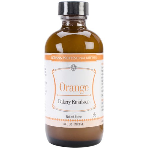 Bakery Emulsion, Orange Natural Flavor, 4 oz