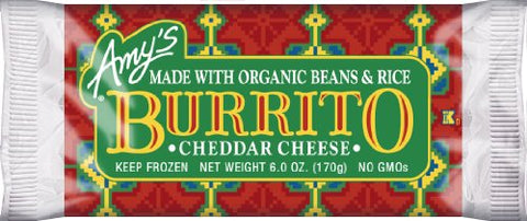 Amy's Kitchen Frozen, Bean&Cheese Burrito (6 oz)