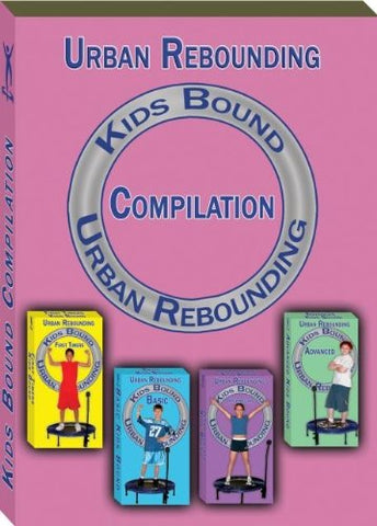 Urban Rebounding System Compilation Kids Bound - 4 Workouts (DVD) - JB Berns