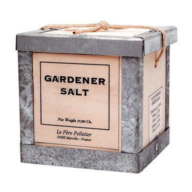 French Farm Collection Gardener Salt Box, 17.6 oz