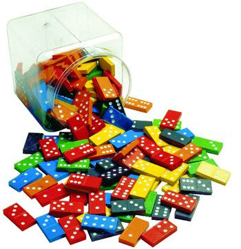 Double-Six Color Dominoes