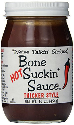Bone Suckin'® Sauce, Hot Thicker Style, 16 oz.