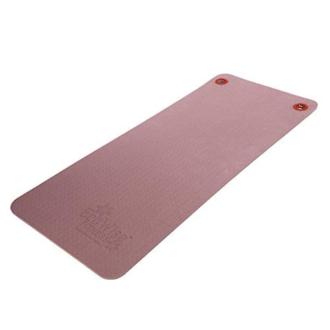 EcoWise Deluxe Workout / Fitness Mat w/eyelets, 5/8" x 23" x 72" - Plum