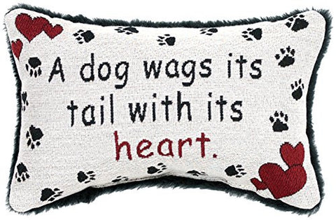 A DOG WAGS HIS TAIL WITH HIS...-WD