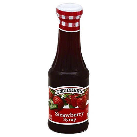 Smucker's Syrups Consumer, Strawberry, 12 fl oz