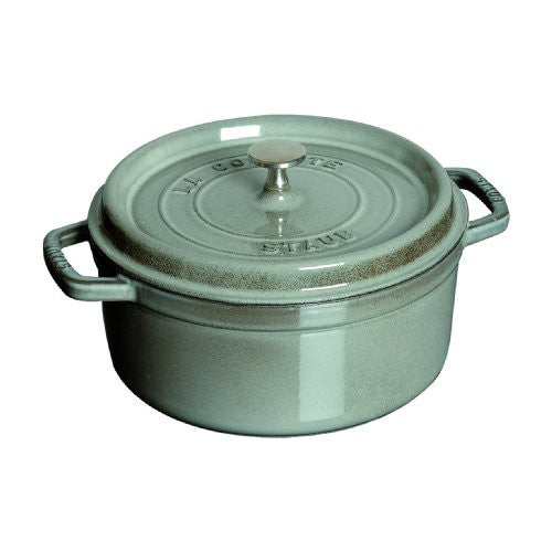 Staub Round Cocotte 8 7/8QT - Graphite Grey