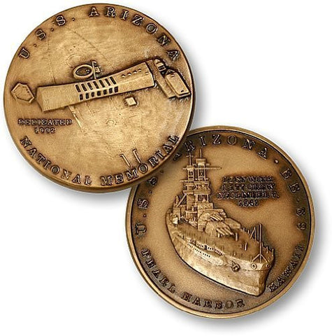 USS Arizona National Memorial Medal