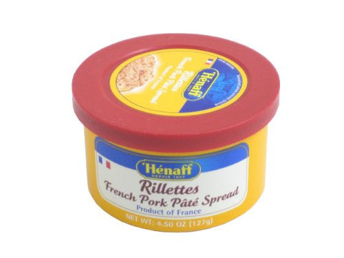 French Brittany Hénaff Pork Rillettes, 127g