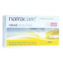 Natracare Panty Liner, Curved, 30 ct