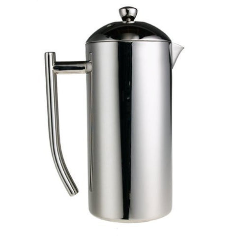 18/10 Stainless Steel French Press, mirror finish, 44 fl. oz.