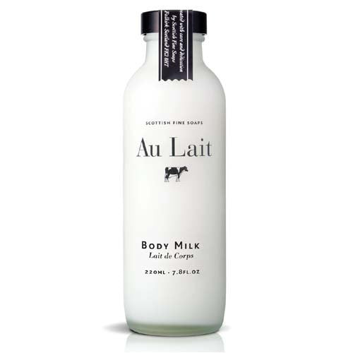 Au Lait, Body Milk Glass Jug, Body Lotion, 220 ml