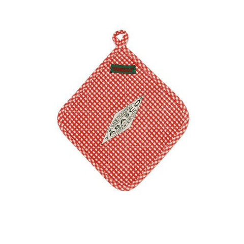 Red Checkered Potholder