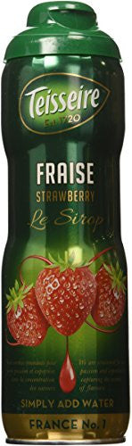 French Strawberry Teisseire Concentrated Syrup