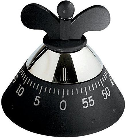Kitchen timer in Thermoplastic Resin, Black, 4¼ in.
