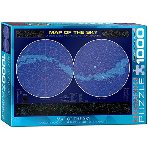 Map of the Sky 1000 pc