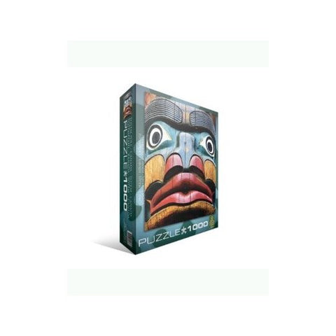 Totem Pole, Kris Krug 1000 pc 14x10 inches Box, Puzzle