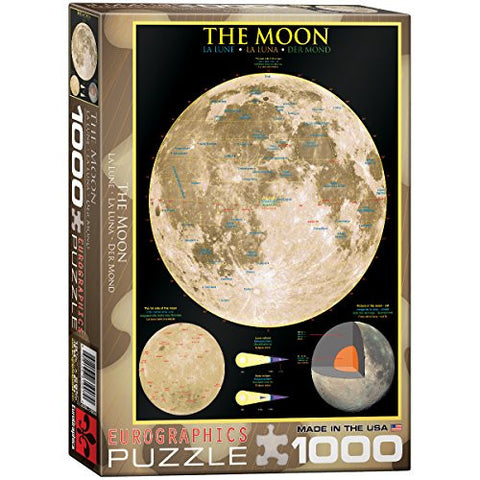 The Moon 1000 pc