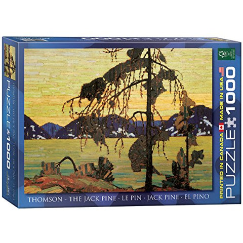The Jack Pine, Tom Thomson 1000 pc 10x14 inches Box, Puzzle