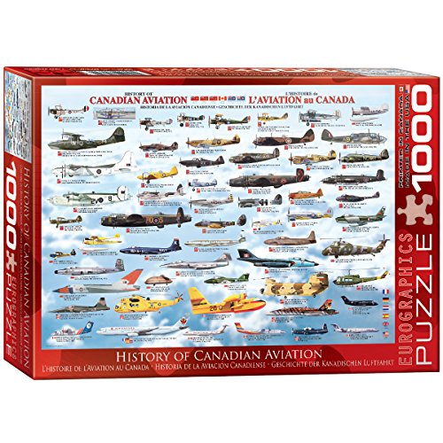 History of Canadian Aviation 1000 pc 14x10 inches Box, Puzzle