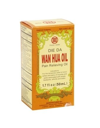Die Da Wan Hua Oil ( External Analgesic) 1.7 fl oz.